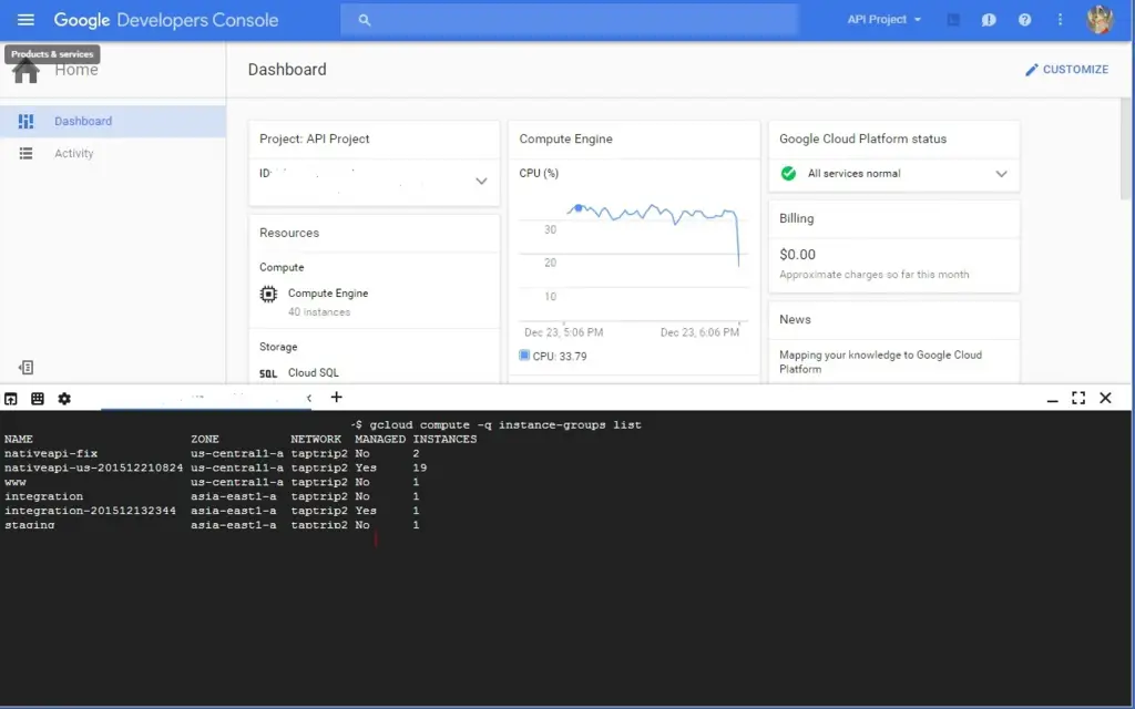 Google Cloud Shell